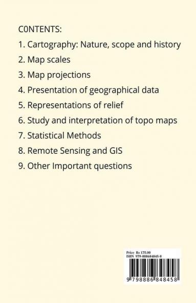 Objective Practical Geography : M.A/Msc. Entrance Exam For Jnu Du Jmi Bhu And Other Central Universities