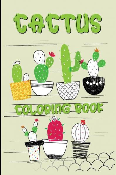 Cactus : Coloring Book