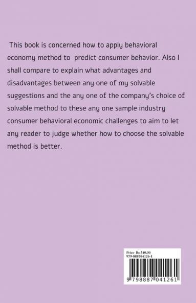 Introduction Organization Behavioral Economic