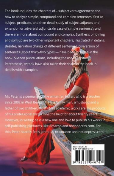 Study of Subject-Verb Agreement Narration Change Use of Punctuation; including Analysis Synthesis &amp; Split-up: Study through charts division explanations and examples