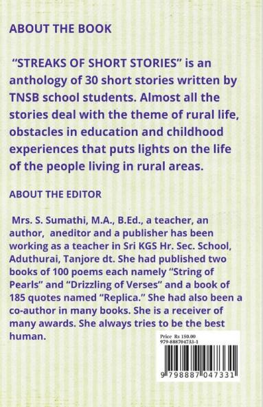 STREAKS OF SHORT STORIES : Intellects of Tiny Buds