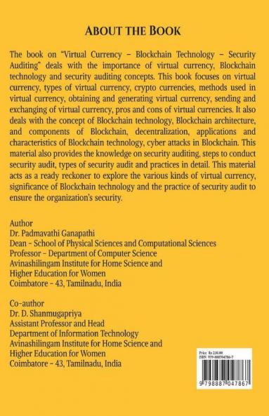 Virtual Currency - Blockchain Technology - Security Auditing