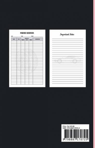 Mileage LogBook for Taxes : Auto Mileage Tracker to Record and Track Your Daily Mileage for Taxes | Gas Record Daily Vehicle Expenses for Personal Use | Tracker for Business Auto Driving Record Boo...