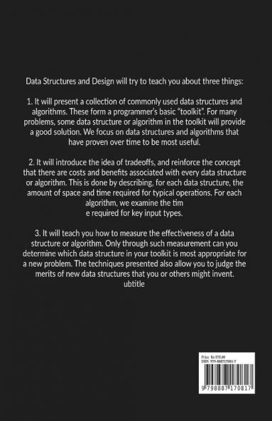 DATA STRUCTURES AND DESIGN
