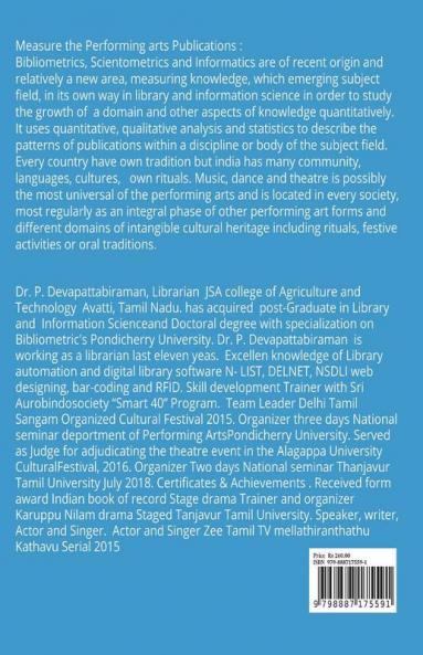 Bibliometric Study Of Performing Arts: Bibliometric Study