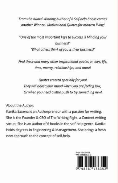 Motivational Quotes for modern living : Quotes to Empower you!