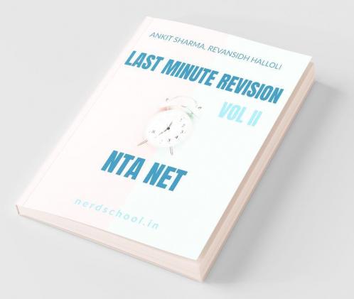 Last Minute Revision Vol Ii : Nta Net English