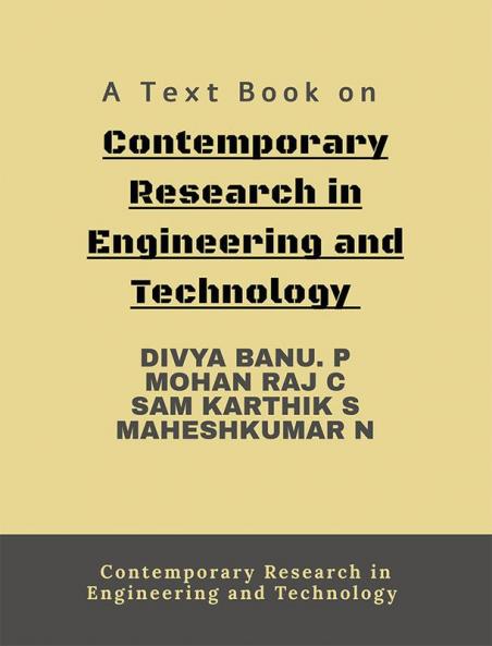Contemporary Research in Engineering and Technology