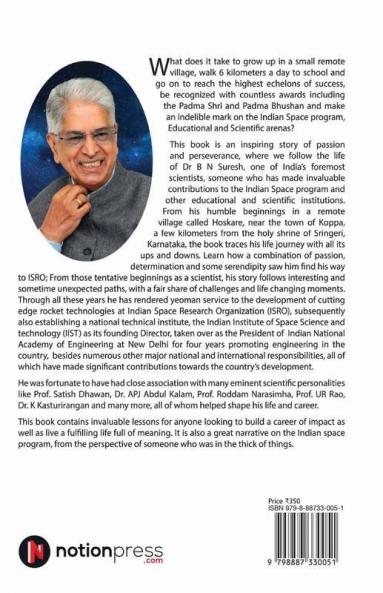 Onto a Rocket Ship :  The Exciting Journey of Suresh BN Into Rocketry and Education