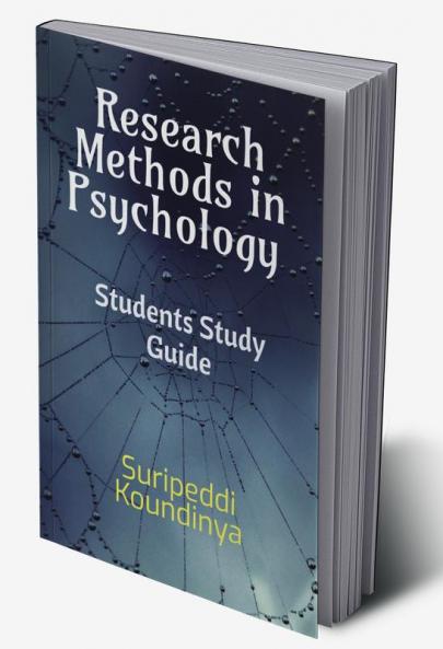 Research Methods in Psychology: Students Study Guide