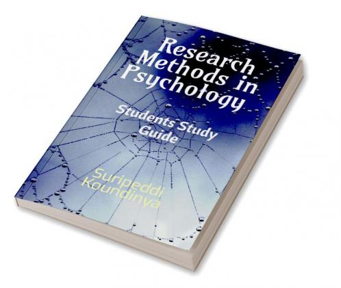 Research Methods in Psychology: Students Study Guide