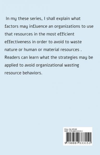 Learning Organizational Resources