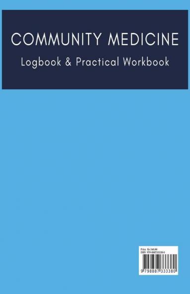 Community Medicine Logbook & Practical Workbook