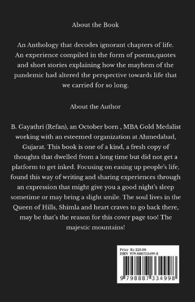 Mighty Equalizer’S Lesson: (The Pandemic Which Decoded The Ignorant Chapters Of Life)