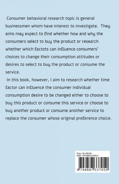 Research Time How Influences Consumer Behavior