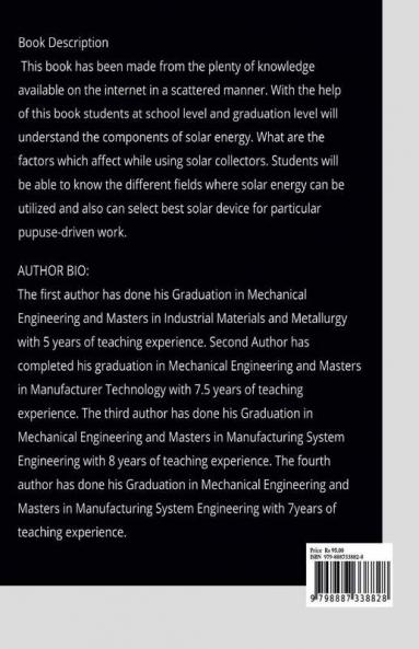 Basics of Solar Energy : Renewable Energy