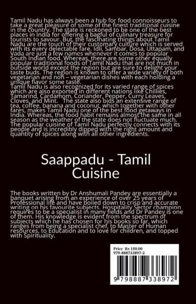 Saappadu - Tamil Cuisine : Part 2 of South Indian Trilogy