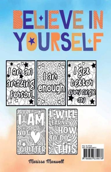 I am Positive Affirmations Coloring Book for Kids : Motivational Words for Self Worth and Self Confidence