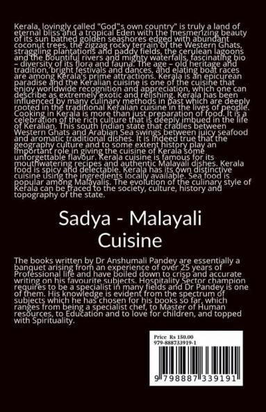 Sadya - Malayali Cuisine : Part 3 of South Indian Trilogy