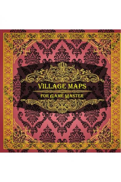 Village Maps for Game Master : 75 Customizable & Unique Maps RPG Maps for Game Master (Tabletop Role Playing Games) New Edition!!!