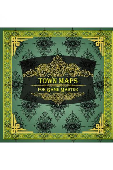 Town Maps for Game Master : 75 Customizable & Unique Maps RPG Maps for Game Master (Tabletop Role Playing Games) New Edition!!!