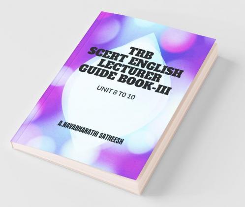 Trb- Scert English Lecturer-Guide Book-Iii