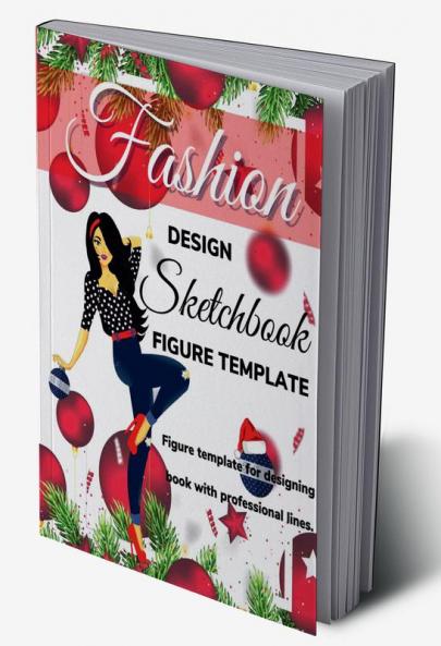 Fashion Design Sketchbook Figure Template : Large Female Figure Template for quickly Sketching Your Fashion Design Styles and Building Your Portfolio (Drawing Books Fashion Books Fashion Design B...