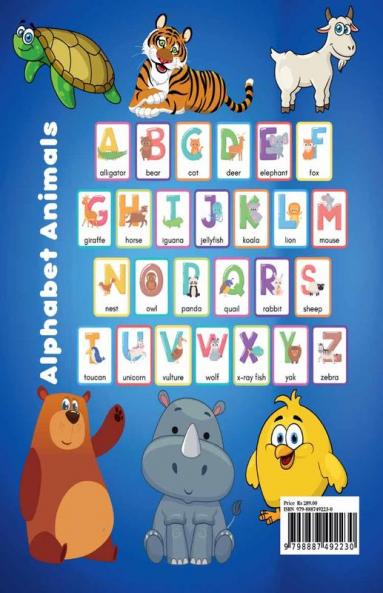 My First English-Spanish Coloring Book for Toddlers - Mi Primer Libro para Colorear Español-Ingles : Learn Letters ABC Numbers Colors Shapes & Animals (Fun Toddler & Kids Coloring Books)...