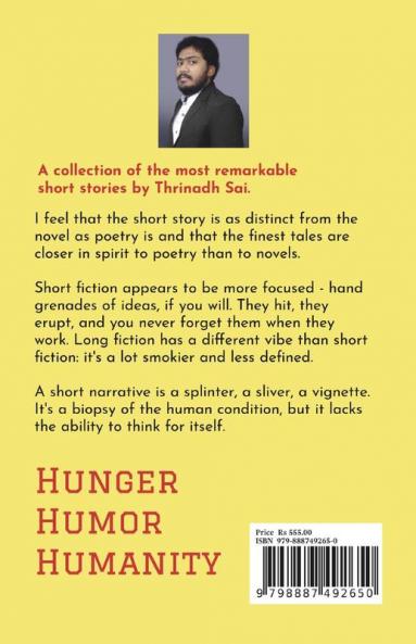 Hunger Humor Humanity: And Other Stories