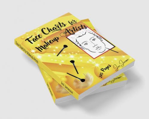 Face Charts For Makeup Artists : Blank Makeup Face Chart Worksheets for Makeup Lovers from Beginner to Pro to Organize and Plan their Designs. Gift Idea for Kids Friends Women Men and Pro &...