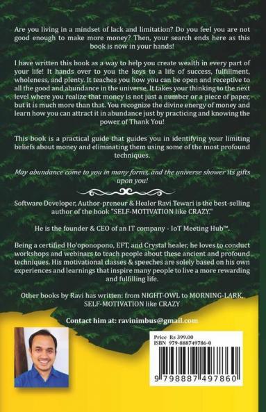 Manifest Wealth And Abundance As You Read : Stop Thinking About Your Money Problems Upgrade Your Mindset With The Power Of Thank You And Embrace The Process Of Giving The Money Not Just Rece...