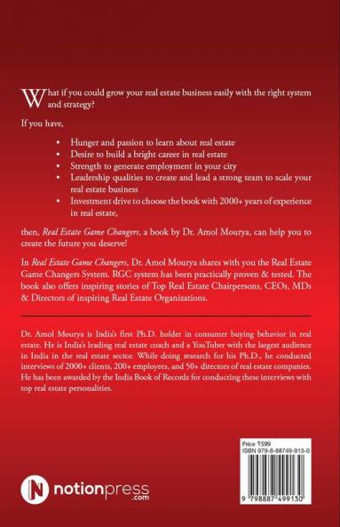 Real Estate Game Changers: How Real Estate Entrepreneurs Can Grow Their Business by 5X Using This Proven Model and Strategies of Growth