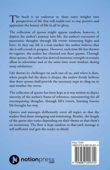Unlayered : Life: Through Thoughts and Quotes