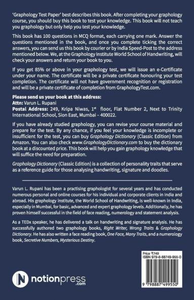 Graphology Test: Test Your Graphology Knowledge