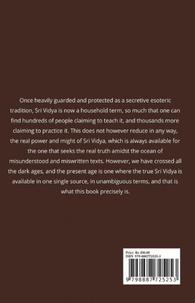 Sri Vidya : The Truth Of Sanatana Dharma