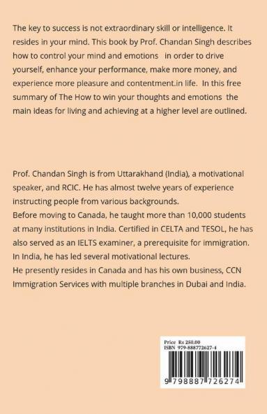 How To Win Your Thoughts And Emotions : A Winning Approach Towards Life