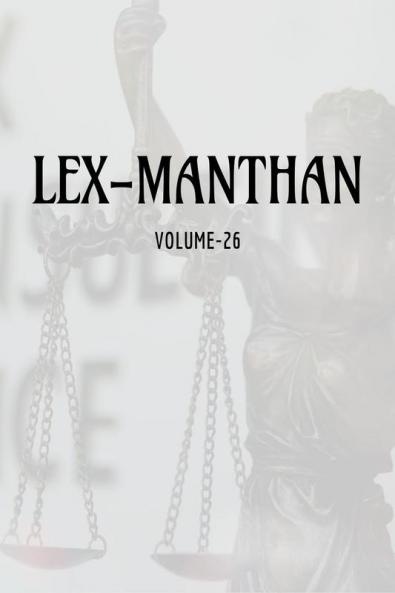 LEX-MANTHAN [VOLUME-26]