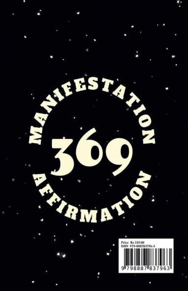 369 Manifestation Journal Book The Law of Attraction Practice for Daily Affirmation and Manifestation
