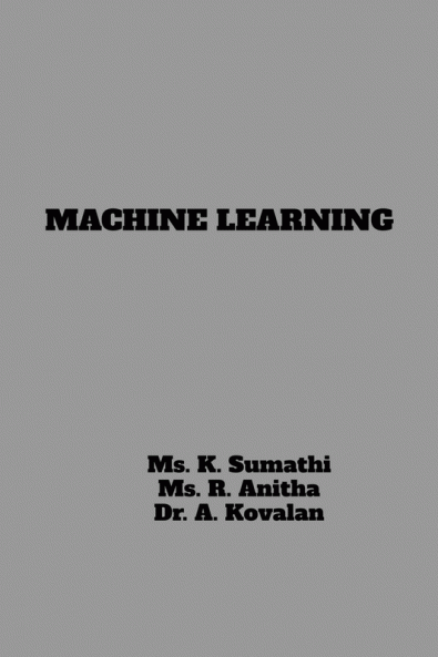 MACHINE LEARNING