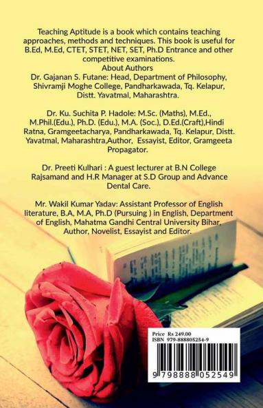 TEACHING APTITUDE
