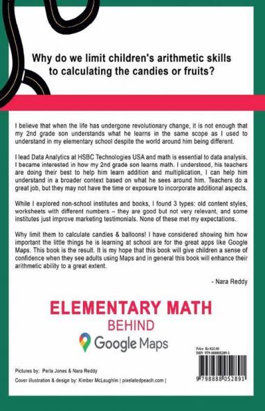 Elementary Math behind Google Maps : Hi Kid Would you like to calculate like Google Maps?