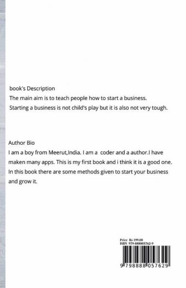 How to Start your OWN Business? : Step by Step Explaination
