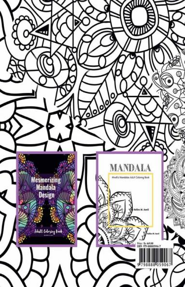 ‘tis 101 Patterns & Mandalas : Amazing Adult Coloring Book for Stress Relief and Relaxation Featuring Mindfulness Mandala Coloring Pages for Meditation and Pattern Designs for Anxiety