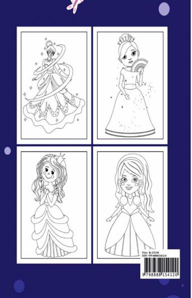 Princess Coloring Book For Girls : Coloring&amp; Activity  Book for Girls Ages: 3-67-8