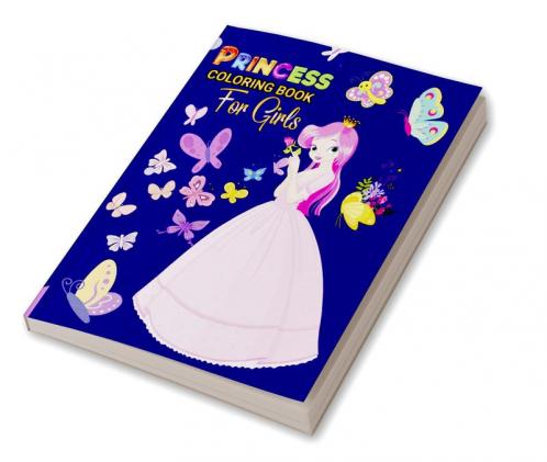 Princess Coloring Book For Girls : Coloring&amp; Activity  Book for Girls Ages: 3-67-8
