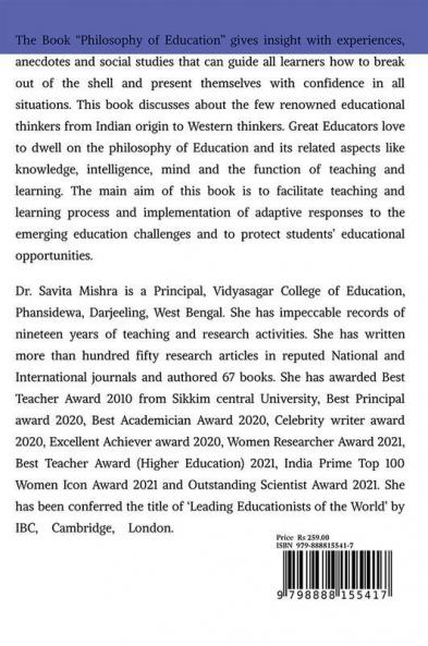 PHILOSOPHY OF EDUCATION