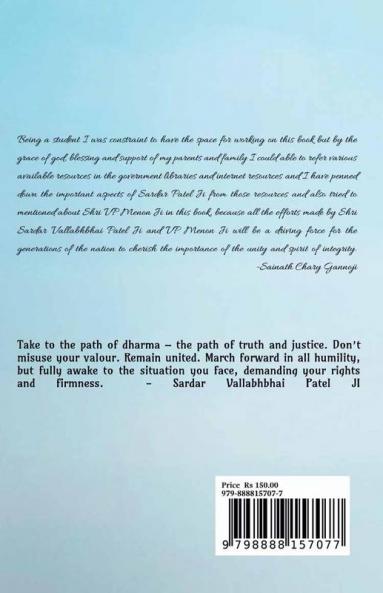 A True Patriotic Behind the Integration of India Biography of Shri Sardar Vallabhbhai Patel Ji