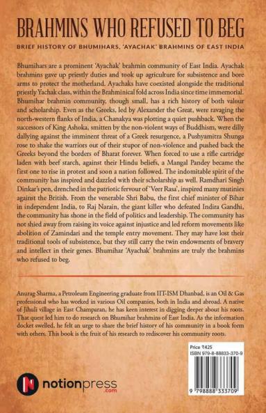 Brahmins Who Refused To Beg Brief History Of Bhumihars “Ayachak” Brahmins Of East India
