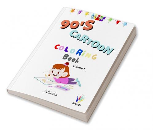 90s Kids: Cartoon coloring book (Volume 1)