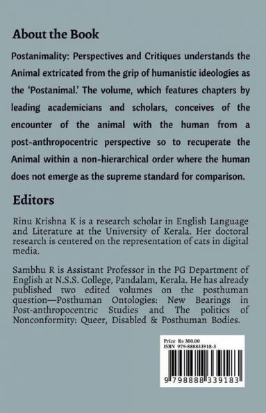 Postanimality: Perspectives and Critiques